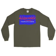 Load image into Gallery viewer, LSS - DINWIDDIE (MVN4WRDblue) - Long Sleeve Shirt
