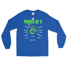 Load image into Gallery viewer, LSS - THE POWER OF 9 -  Long Sleeve Shirt
