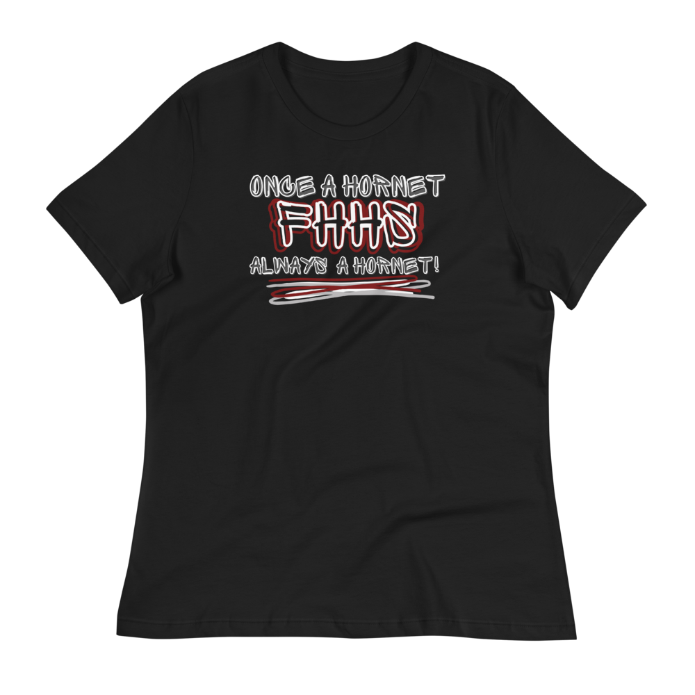 ONCE A HORNET... (Style 3) - Women's Relaxed T-Shirt