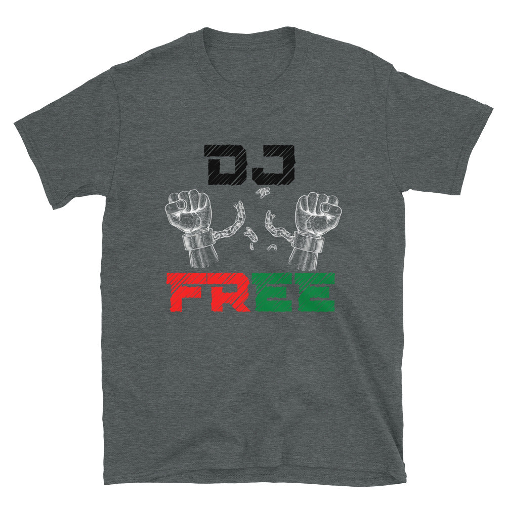 DJ FREE2 - Short-Sleeve Unisex T-Shirt