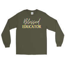 Load image into Gallery viewer, LSS - BLESSED EDUCATOR - Long Sleeve Shirt
