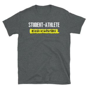 STUDENT-ATHLETE - Short-Sleeve Unisex T-Shirt