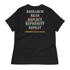 EMPOWERMENT ELEVATES EXCELLENCE - Women's Relaxed T-Shirt