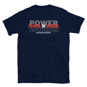 POWER IN WORDS - Short-Sleeve Unisex T-Shirt