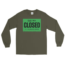 Load image into Gallery viewer, LSS - CLIMATE CHANGE AWARENESS - Long Sleeve Shirt
