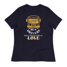 Load image into Gallery viewer, Bus Driver LOVE  - Women&#39;s Relaxed T-Shirt
