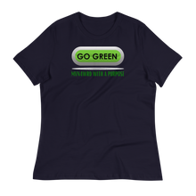 Load image into Gallery viewer, GO GREEN (Financial) - Women&#39;s Relaxed T-Shirt
