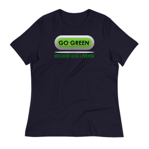 GO GREEN (Financial) - Women's Relaxed T-Shirt