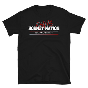 HORNET NATION - SERIOUS BUSINESS -Short-Sleeve Unisex T-Shirt