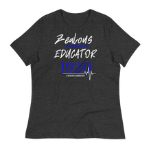 Load image into Gallery viewer, 1920 ZEALOUS EDUCATOR - Women&#39;s Relaxed T-Shirt
