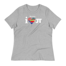 Load image into Gallery viewer, Mmmm...I LOVE Pi - Women&#39;s Relaxed T-Shirt
