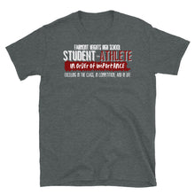 Load image into Gallery viewer, FHHS STUDENT-ATHLETE -Short-Sleeve Unisex T-Shirt
