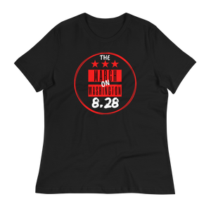 "ON SALE NOW" - LIMITED EDITION!!! 57th ANNIVERSARY of the March on Washington - SHOW UP & SHOW OUT 2020 - Women's Relaxed T-Shirt