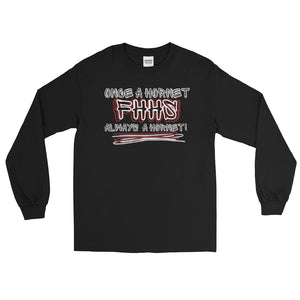 LSS - FHHS ONCE A HORNET...3 - Long Sleeve Shirt