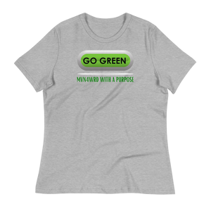 GO GREEN (Financial) - Women's Relaxed T-Shirt