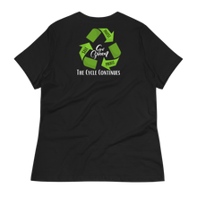 Load image into Gallery viewer, GO GREEN (Financial) - Women&#39;s Relaxed T-Shirt
