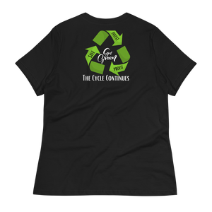 GO GREEN (Financial) - Women's Relaxed T-Shirt