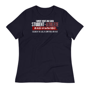 FHHS STUDENT-ATHLETE - Women's Relaxed T-Shirt
