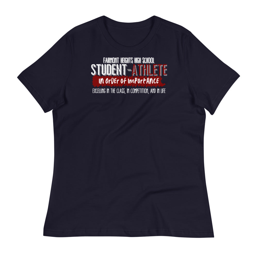 FHHS STUDENT-ATHLETE - Women's Relaxed T-Shirt