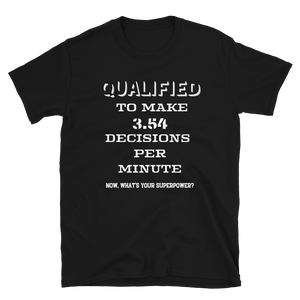 QUALIFIED - Short-Sleeve Unisex T-Shirt