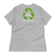 Load image into Gallery viewer, GO GREEN (Financial) - Women&#39;s Relaxed T-Shirt
