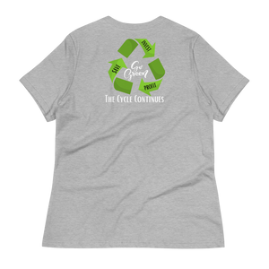 GO GREEN (Financial) - Women's Relaxed T-Shirt