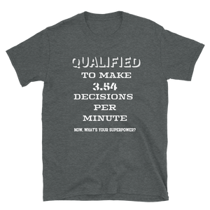 QUALIFIED - Short-Sleeve Unisex T-Shirt