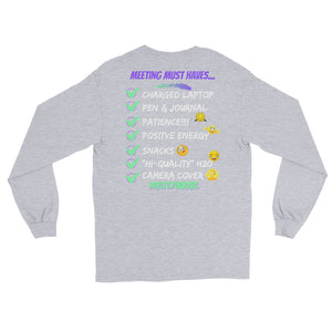 LSS - ZOOM MEETING SHIRT -  Long Sleeve Shirt