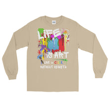 Load image into Gallery viewer, LSS - LIFE IS ART - Long Sleeve Shirt
