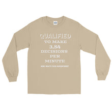 Load image into Gallery viewer, LSS - QUALIFIED - Long Sleeve Shirt
