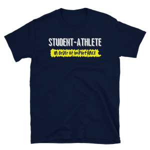 STUDENT-ATHLETE - Short-Sleeve Unisex T-Shirt