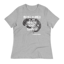 Load image into Gallery viewer, INTELLIGENCE... - Women&#39;s Relaxed T-Shirt
