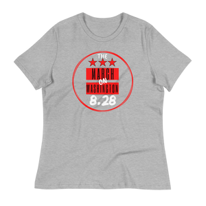 "ON SALE NOW" - LIMITED EDITION!!! 57th ANNIVERSARY of the March on Washington - SHOW UP & SHOW OUT 2020 - Women's Relaxed T-Shirt