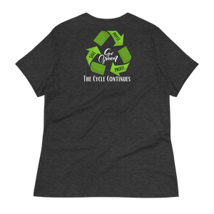 GO GREEN (Financial) - Women's Relaxed T-Shirt