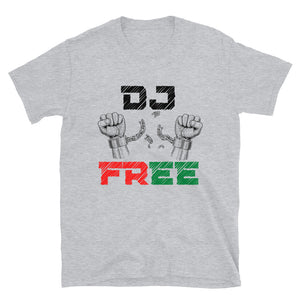 DJ FREE3 - Short-Sleeve Unisex T-Shirt
