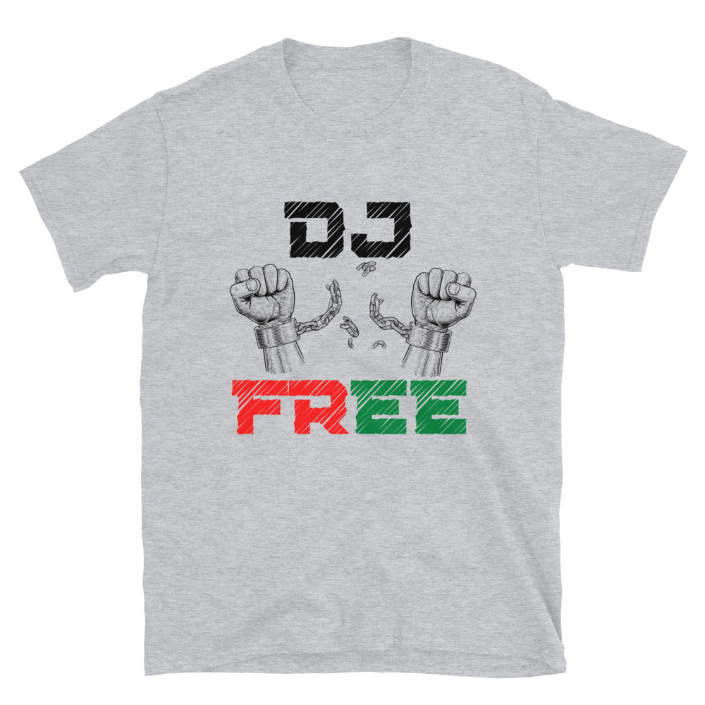 DJ FREE3 - Short-Sleeve Unisex T-Shirt