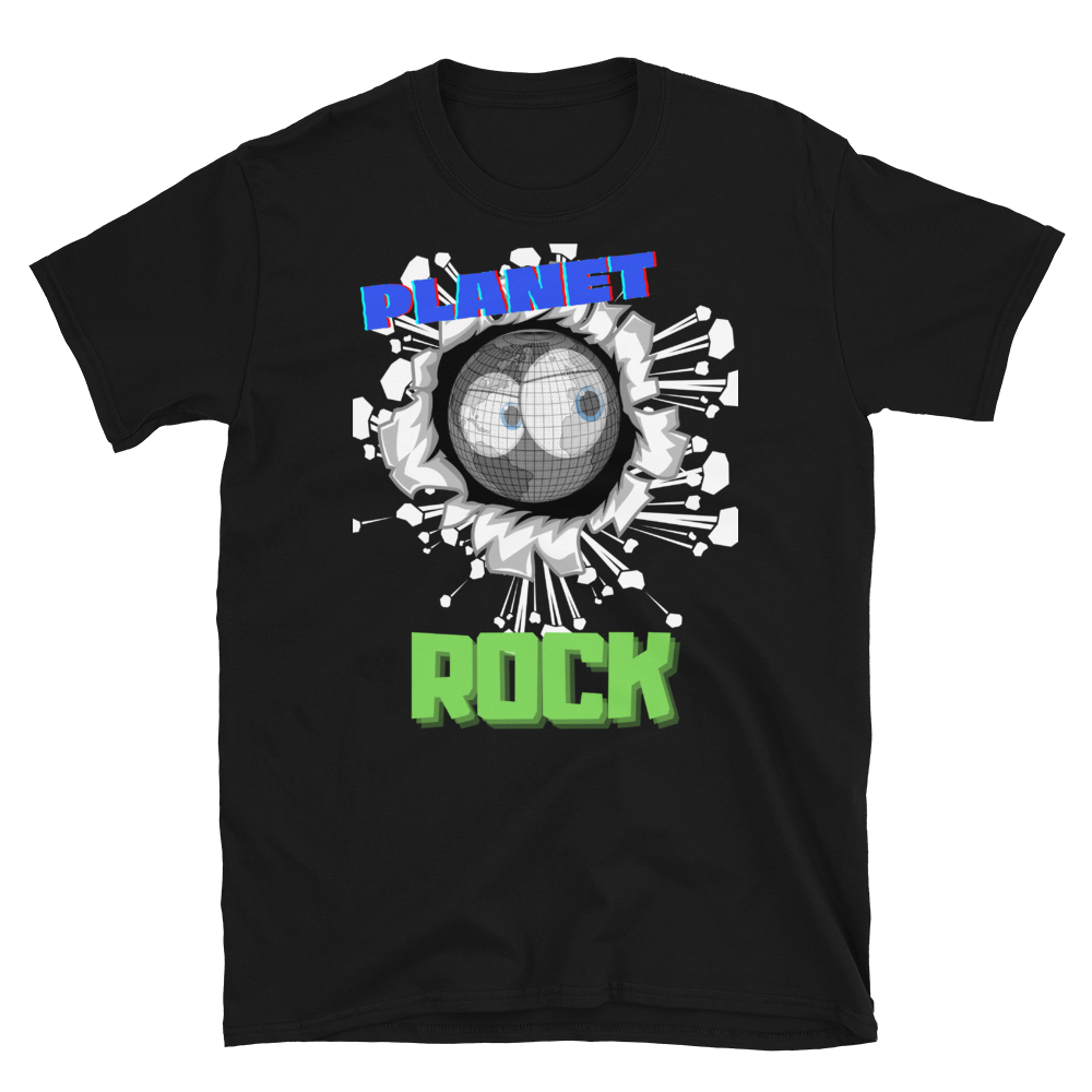 PLANET ROCK - Short-Sleeve Unisex T-Shirt