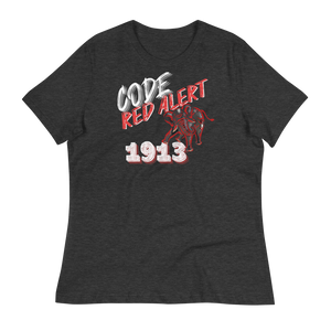 1913 CODE RED ALERT - Women's Relaxed T-Shirt