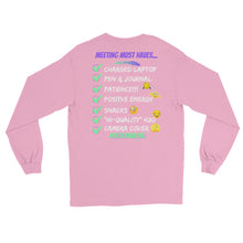 Load image into Gallery viewer, LSS - ZOOM MEETING SHIRT -  Long Sleeve Shirt
