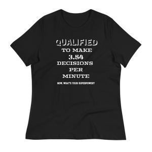 QUALIFIED - Women's Relaxed T-Shirt