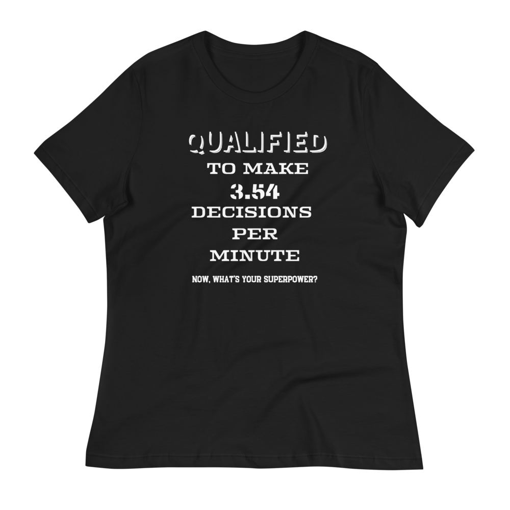 QUALIFIED - Women's Relaxed T-Shirt