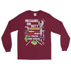 LSS - MECHANIC ON DUTY - Long Sleeve Shirt