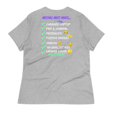 Load image into Gallery viewer, My Good Ole Zoom Meeting Tee - Women&#39;s Relaxed T-Shirt
