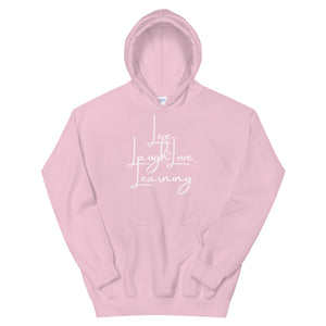 HH - LIVE...LAUGH...& LOVE LEARNING - Unisex Hoodie