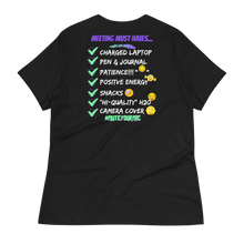 Load image into Gallery viewer, My Good Ole Zoom Meeting Tee - Women&#39;s Relaxed T-Shirt
