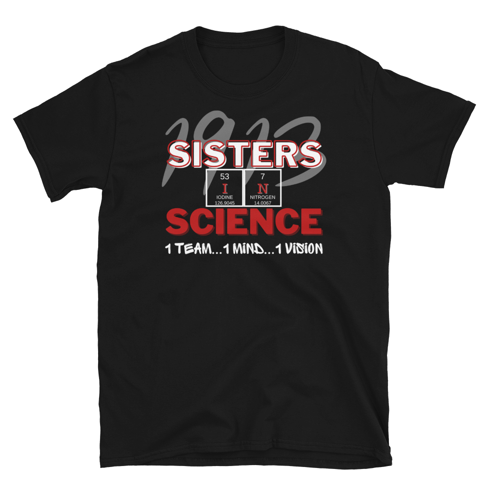 1913 SISTERS IN SCIENCE - Short-Sleeve Unisex T-Shirt