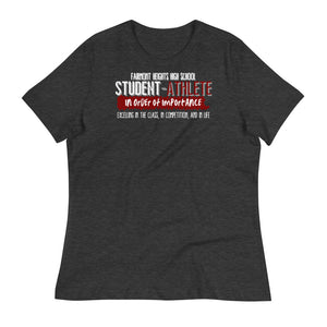 FHHS STUDENT-ATHLETE - Women's Relaxed T-Shirt