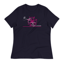 Load image into Gallery viewer, BREAST CANCER AWARENESS - Women&#39;s Relaxed T-Shirt
