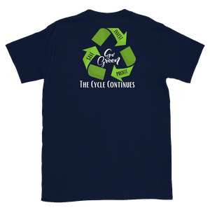 GO GREEN (Financial) Short-Sleeve Unisex T-Shirt