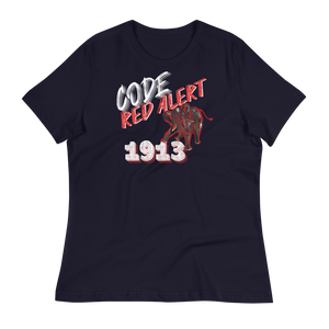 1913 CODE RED ALERT - Women's Relaxed T-Shirt